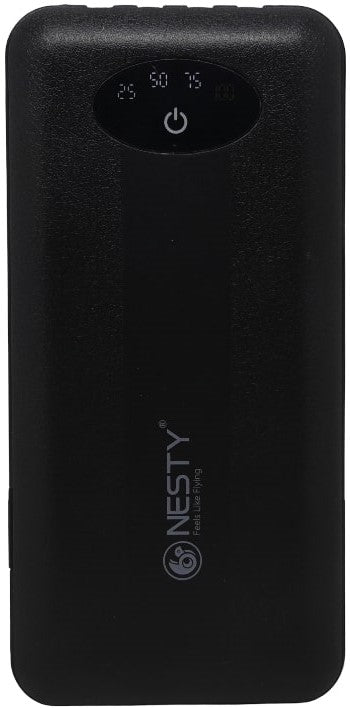 Nesty 10000MAH Black Multi Functional Power Bank