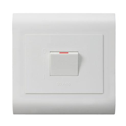 Lesco 50A Pipelli 2 Pole Flush Isolator Switch