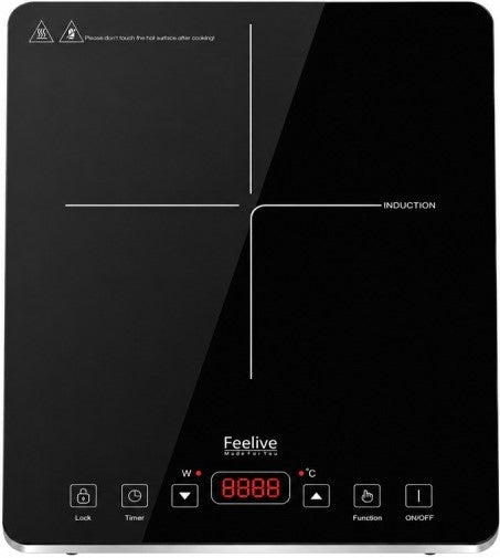 Feelive Single Plate 2000W Portable Induction Cooker