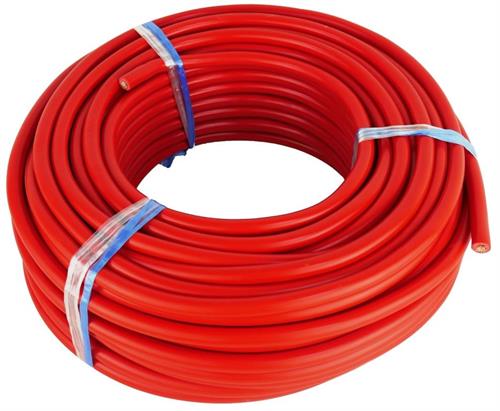 Solarix 16MM2 Battery Power Cable 50 Metre Roll Red