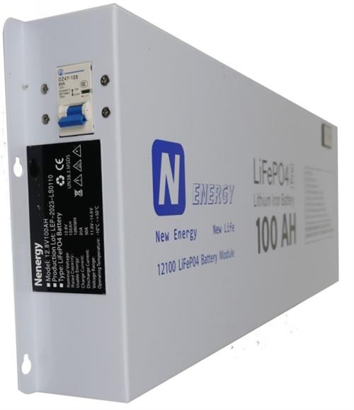 Solarix Nenergy 12V 100AH LIFEPO4 Single Battery Module