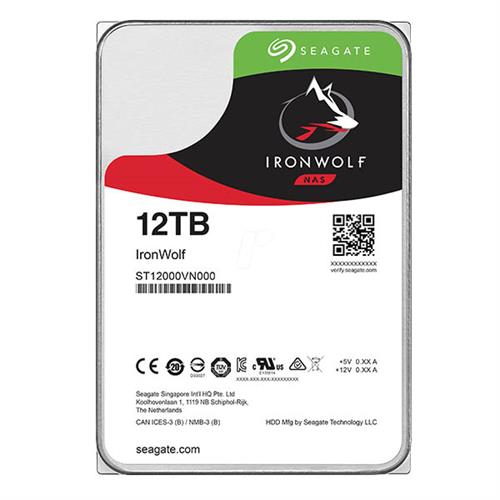 Seagate Ironwolf 12TB 256MB Cache 3.5 Inch Internal Nas