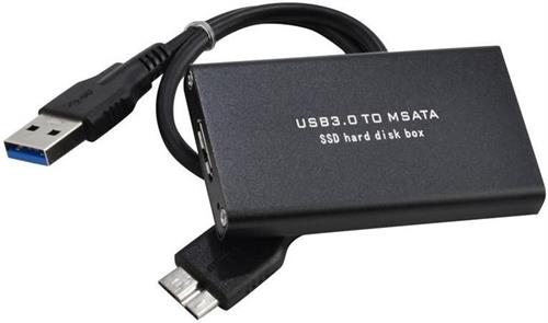 Unique USB To Msata SSD Mini External Enclosure