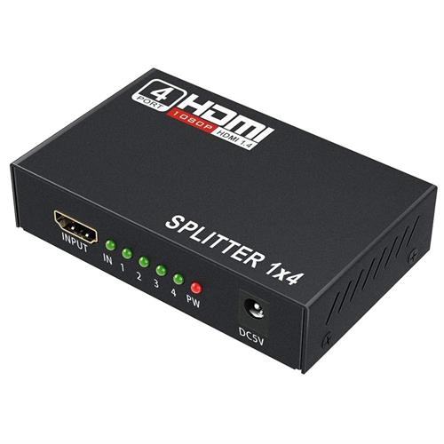 Unique 4K Ultra HD 4 Port HDMI Splitter
