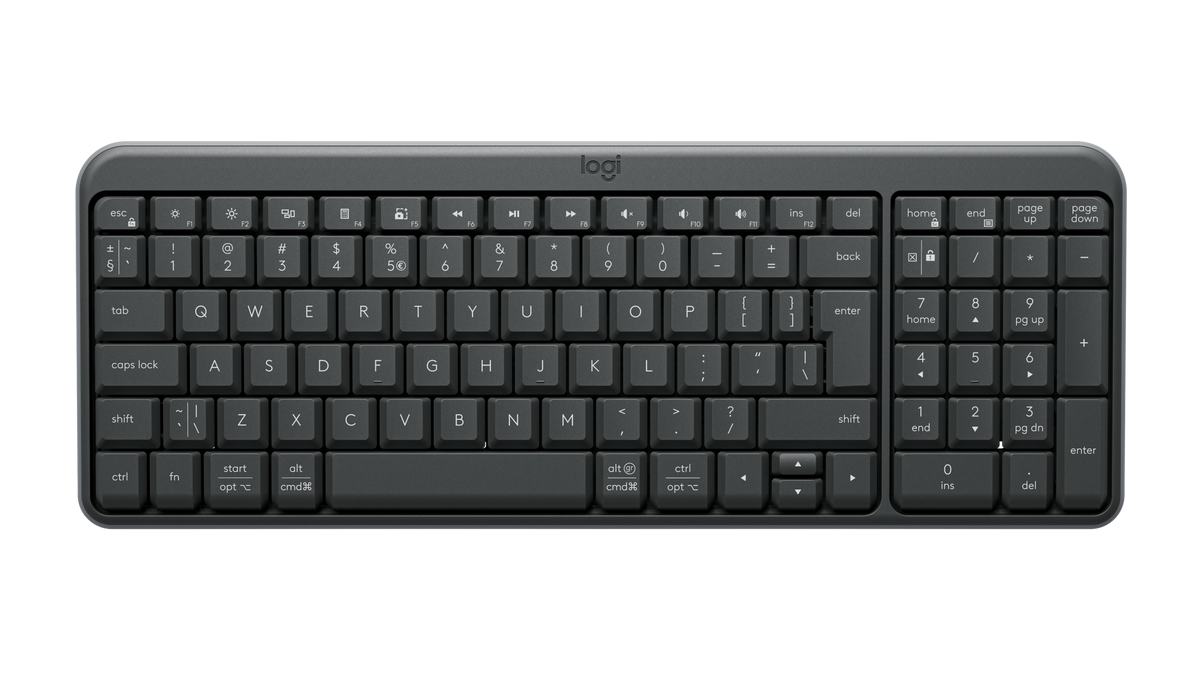 Logitech Logitech Logi K250 Wireless Keyboard Bluetooth Graphite