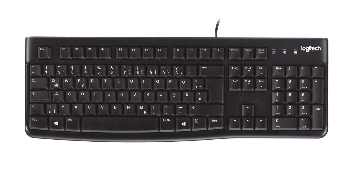Logitech Logitech 920-002508 Logi K120 Corded Keyboard Plug And Play U