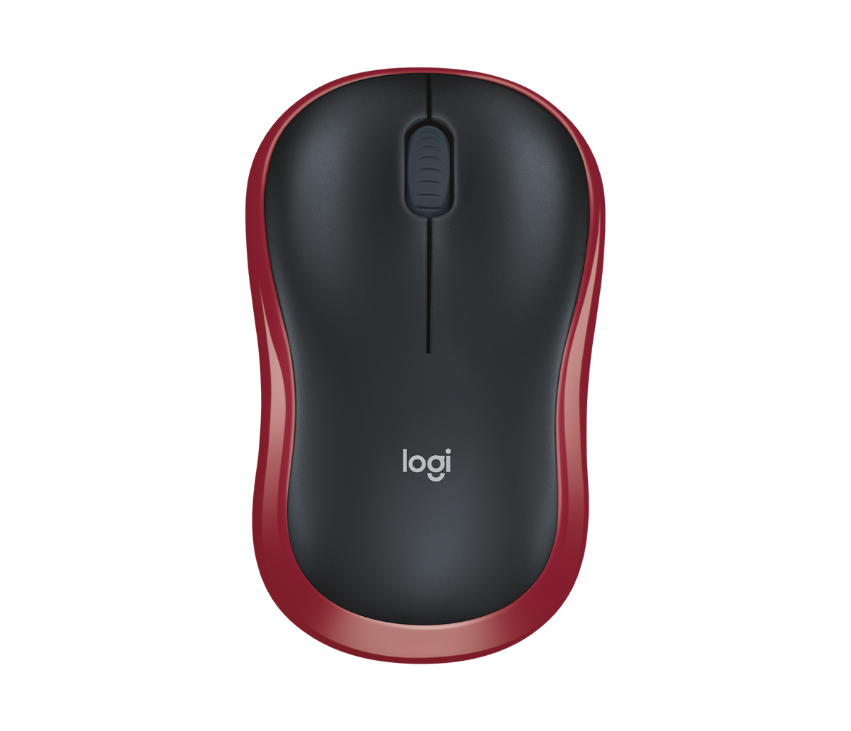 Logitech Logitech Wireless Mouse M185 (red) Nano USB Receiver 3 Button