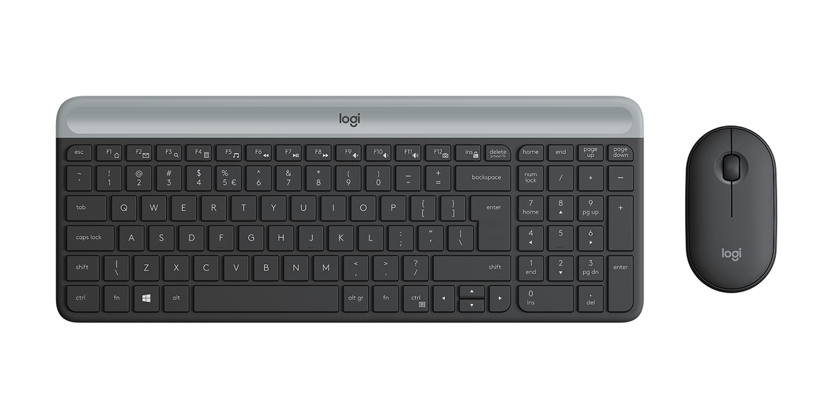 Logitech Logitech MK470 Slim Combo Graphite Us Intl 2.4GHZ N/A INTNL-9