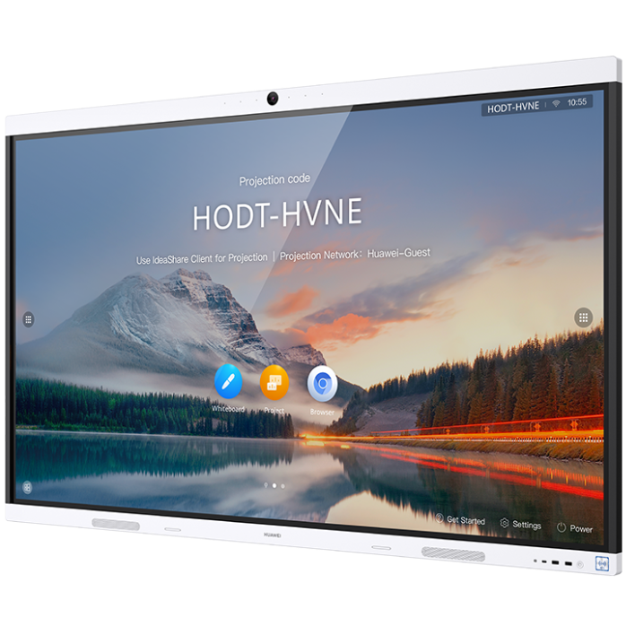 Huawei Ideahub B2/IHB2-65PU/INTELLIGENT Collaboration Device 65-INCH Infrared Screen/Jade White/Overseas