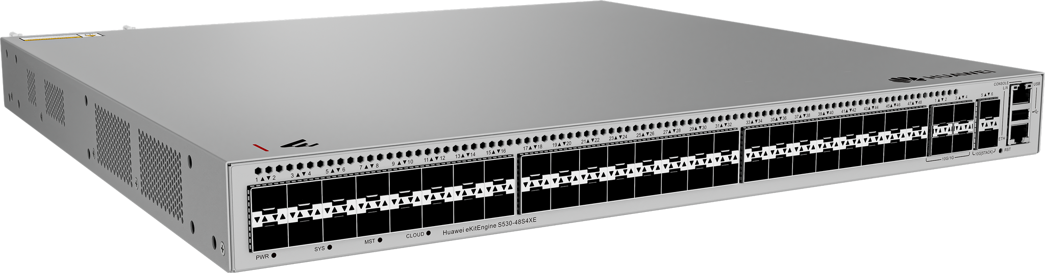 Huawei S530-48S4XE 48*GE Sfp Ports 4*10GE Sfp+ Ports 2*12GE Stack Ports With 1*AC Power Module