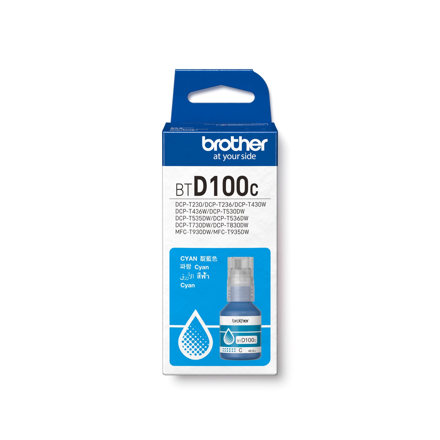 Brother Cyan Ink For DCP-T230/ DCP-T430W/ DCP-T530DW/ DCP-T536DW/ DCP-T730DW/ DCP-T830DW/ MFC-T930DW