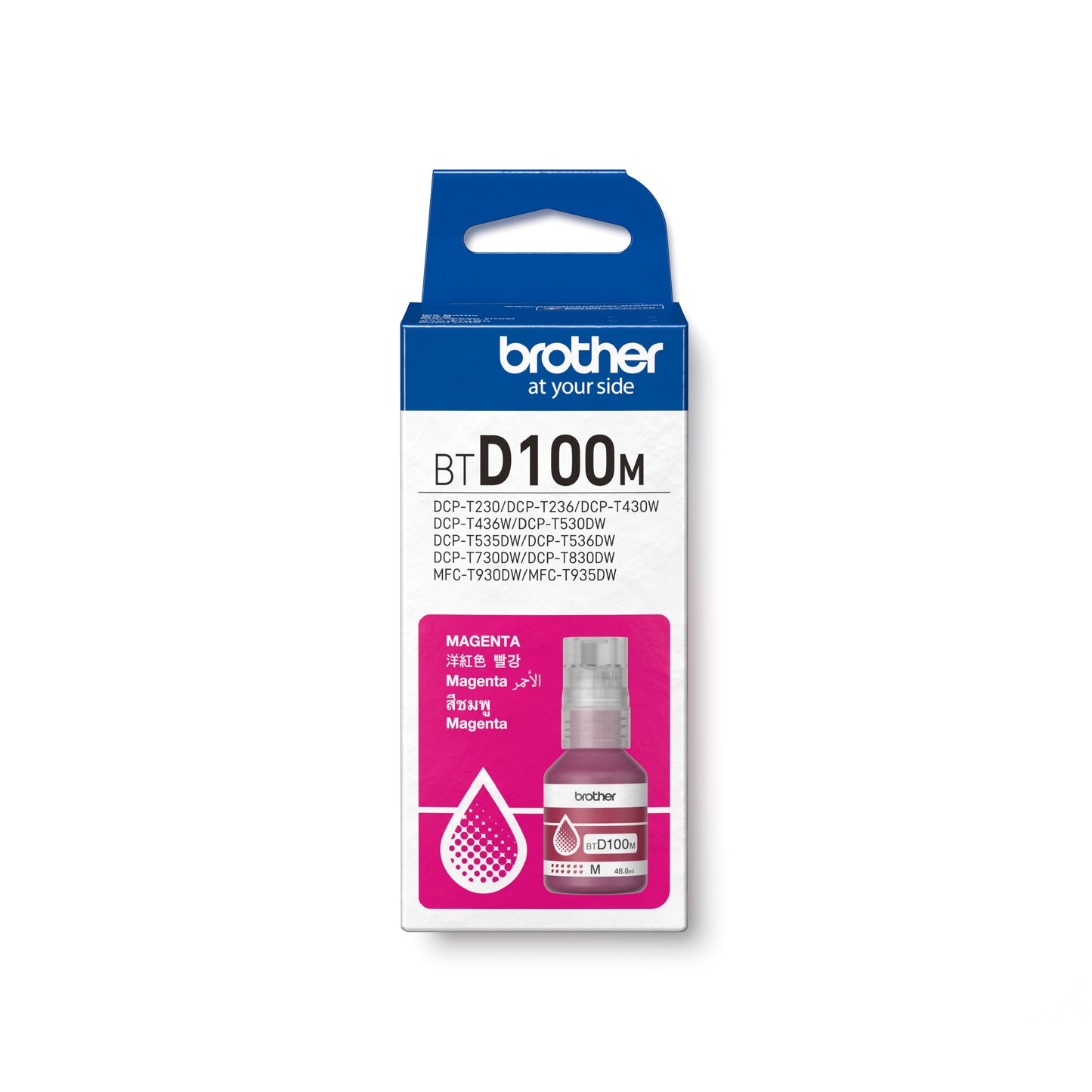 Brother Magenta Ink For DCP-T230/ DCP-T430W/ DCP-T530DW/ DCP-T536DW/ DCP-T730DW/ DCP-T830DW/ MFC-T930DW