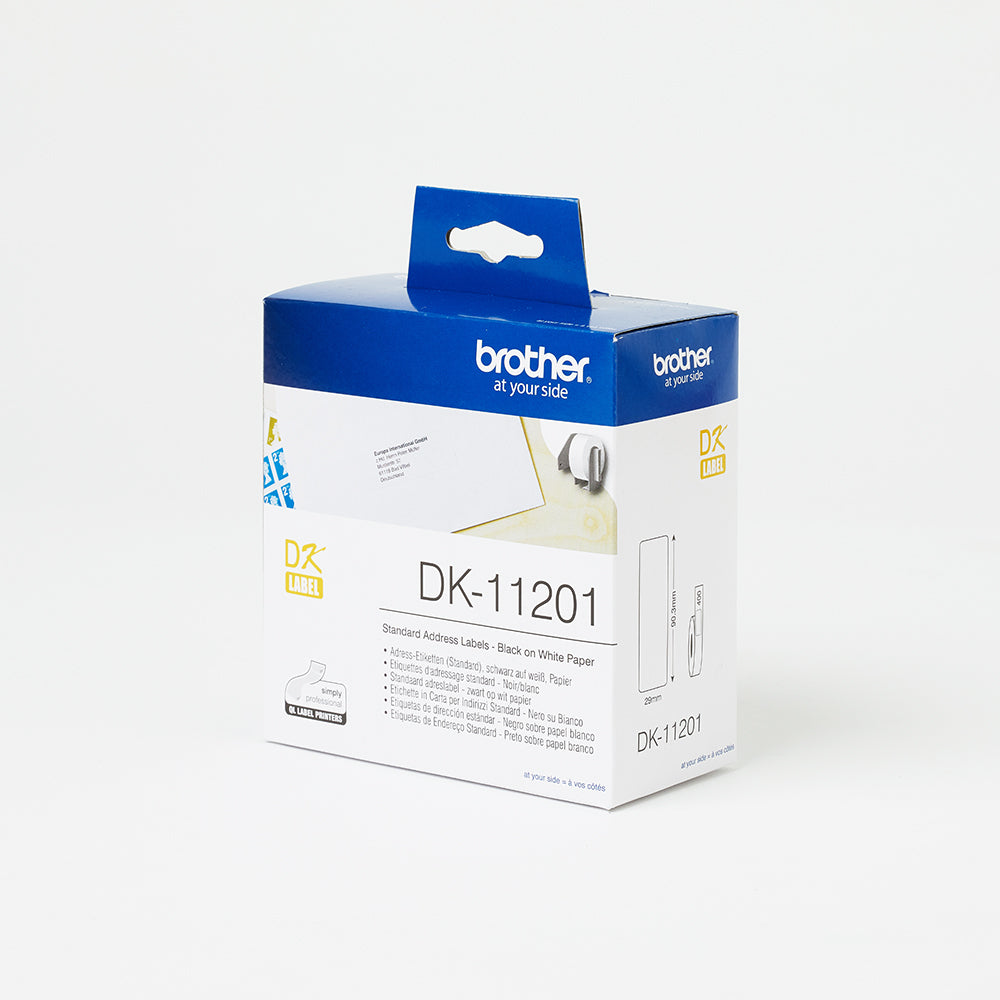 Brother Standard Address Label (29MM X 90MM) 400 Labels Per Roll