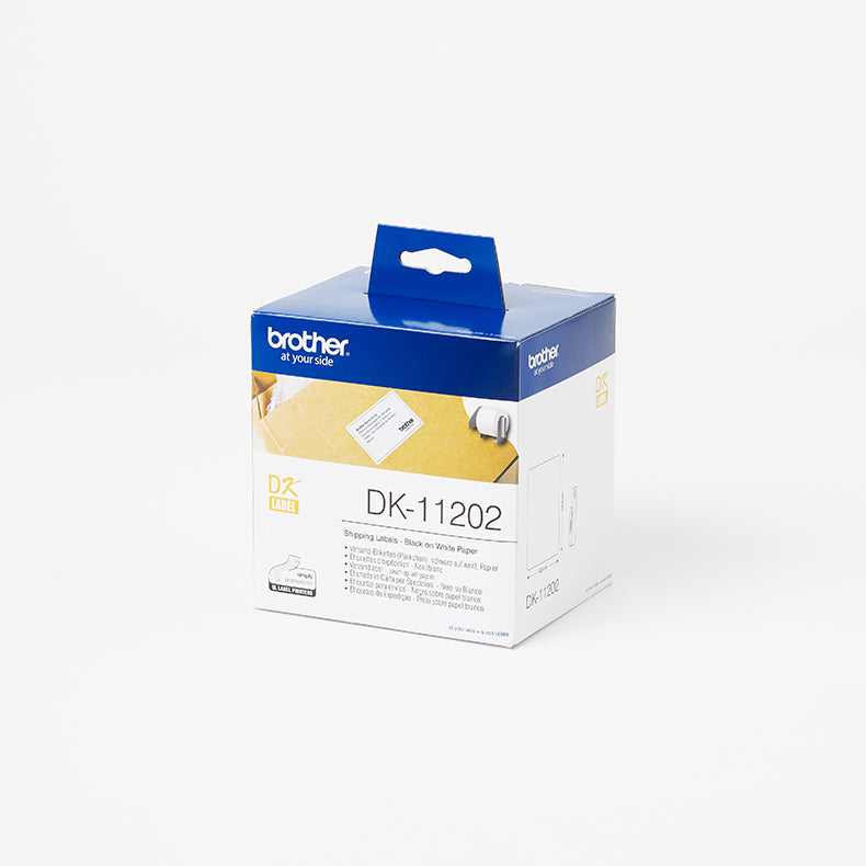 Brother Shipping Label (62MM X 100MM) 300 Labels Per Roll