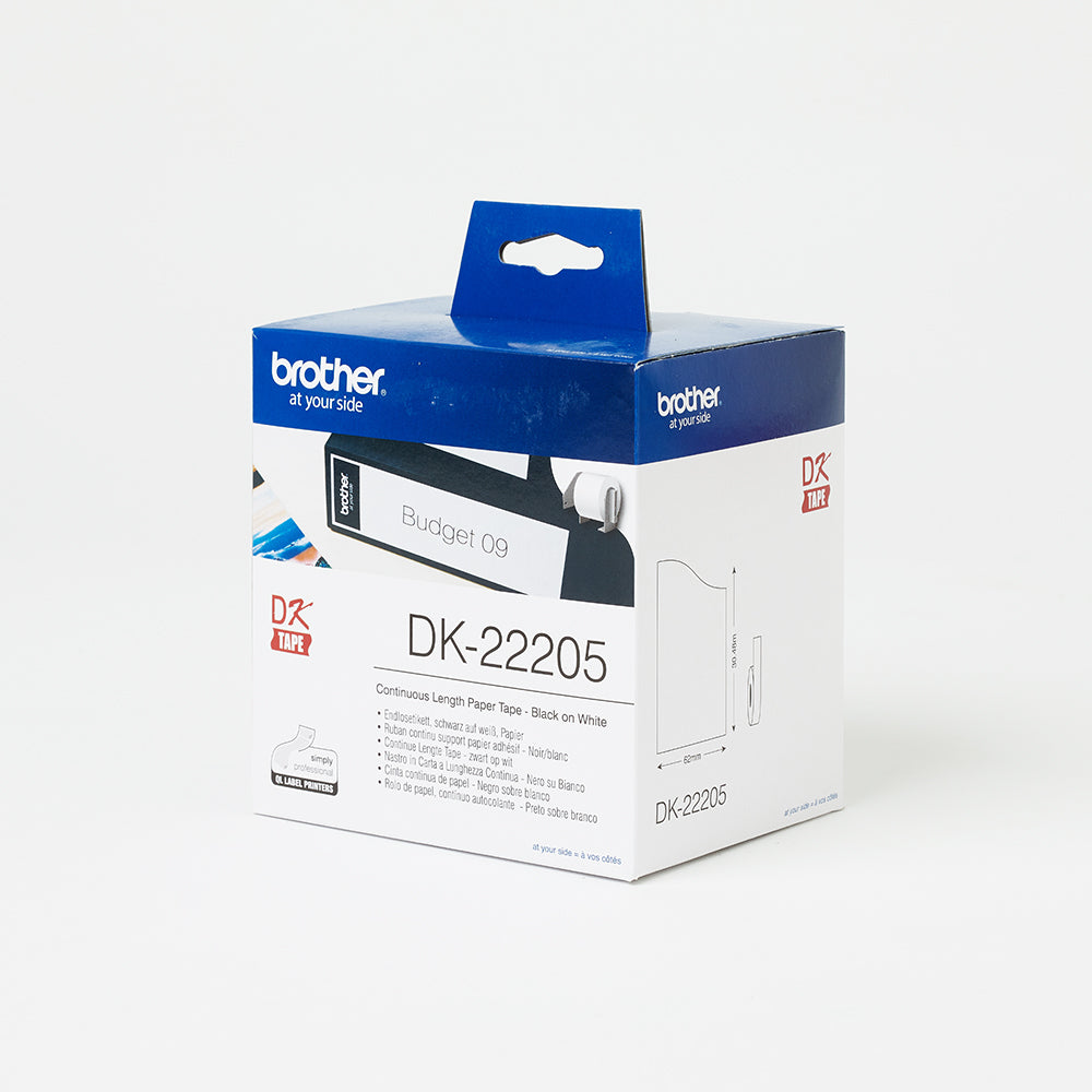 Brother White Paper Thermal (62MM X 30.48M)