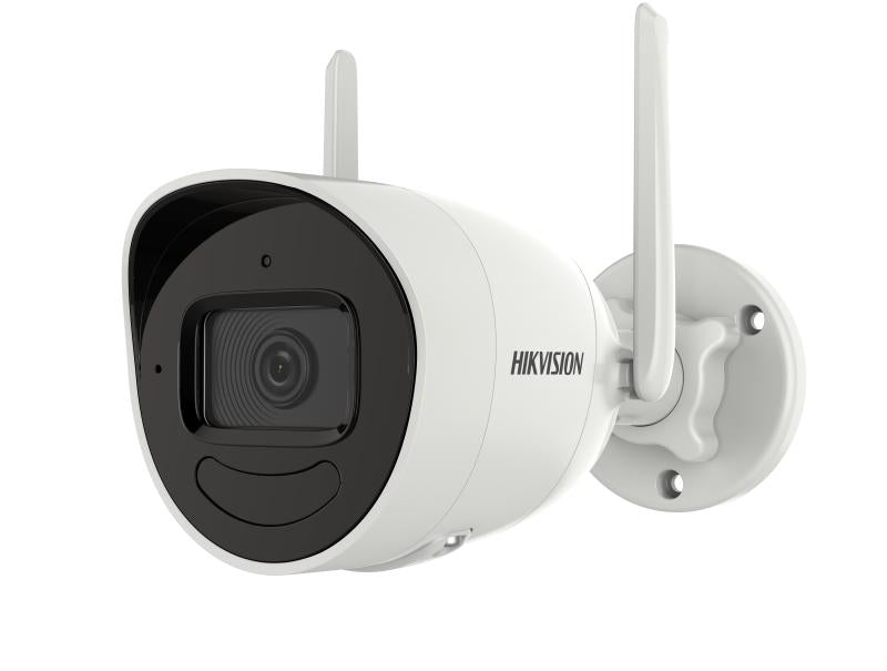 Hikvision 4MP Wireless Outdoor Audio Fixed Bullet Network Camera Built-In Two Way Audio IP66 Ir Up To 30M