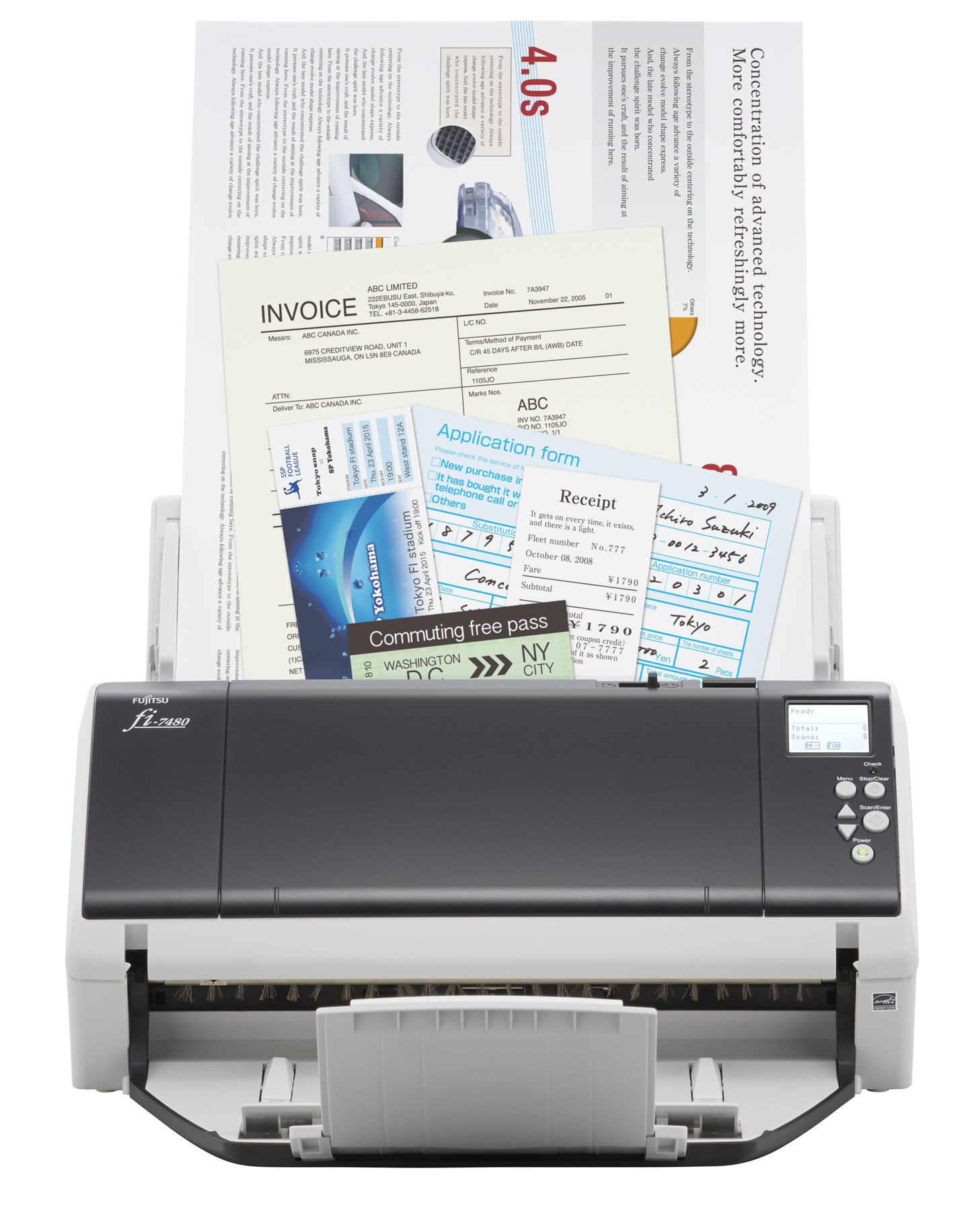 Ricoh A3 80PPM/160IPM Duplex Adf USB3.0 LED Departmental Desktop Scanner