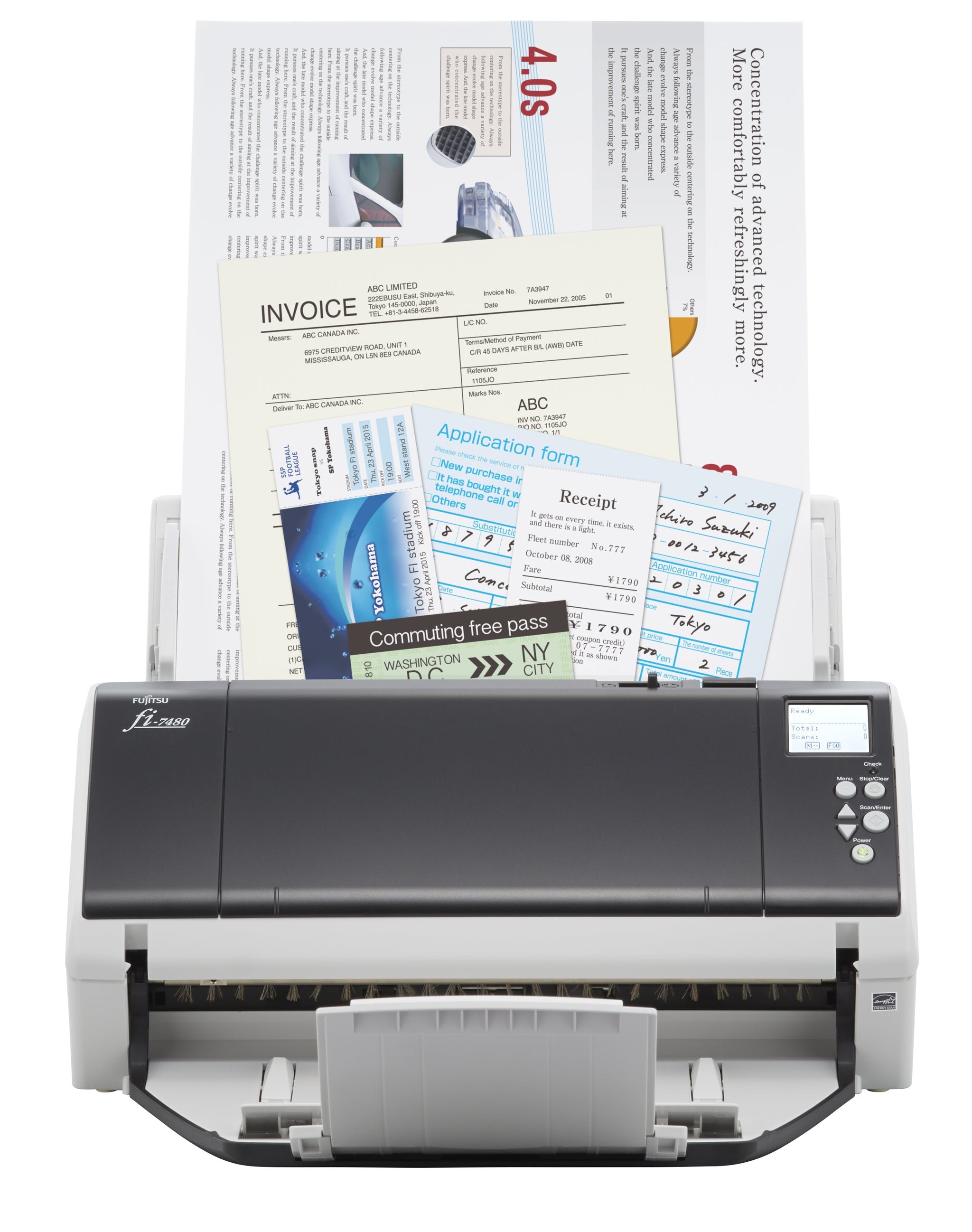 Ricoh A3 80PPM/160IPM Duplex Adf USB3.0 LED Departmental Desktop Scanner