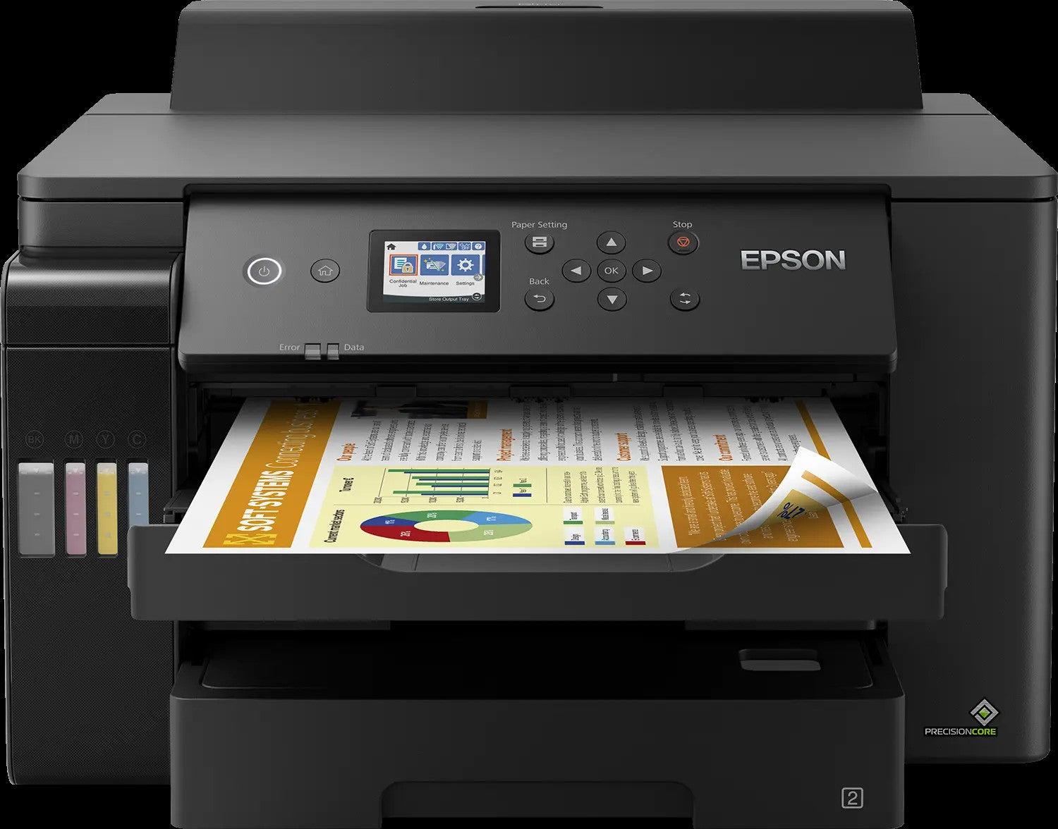 Epson 32PPM Mono 32PPM Colour A3+ Single Function USB Wi-Fi/Wi-Fidirect Ethernet Autoduplexprint Incl Set Of Ink