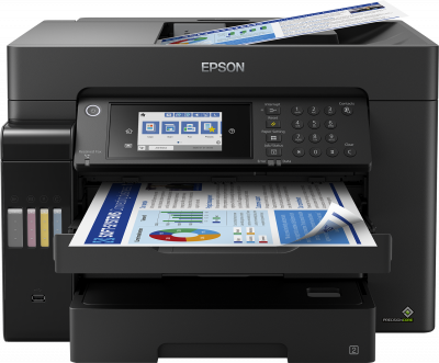 Epson 32PPM Mono 32PPM Colour A3+ Print Scan Copy Fax Usb/Usbhost Wi-Fi/Wi-Fidirect Ethernet Autoduplexprint&scan Adf Incl 1 Set Of Ink