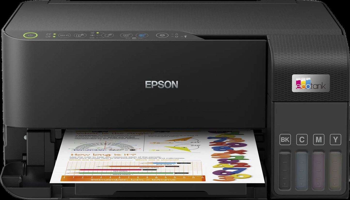 Epson 33PPM Mono 15PPM Colour A4 Print Scan Copy USB Wi-Fi/Wi-Fi Direct Manualduplexprint Incl 1 Set Of Ink (2 X Black)