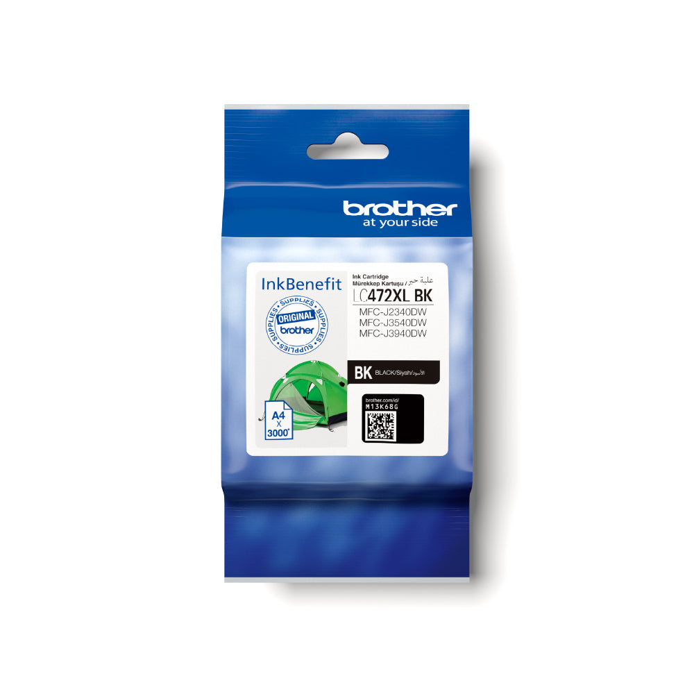 Brother / Black Ink Cartridge For MFC-J3540DW/ MFC-J3940DW/ MFC-J2340DW