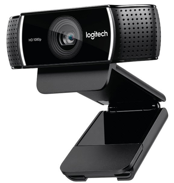 Logitech Webcam Stream Edition USB Black Includes Tri-Pod