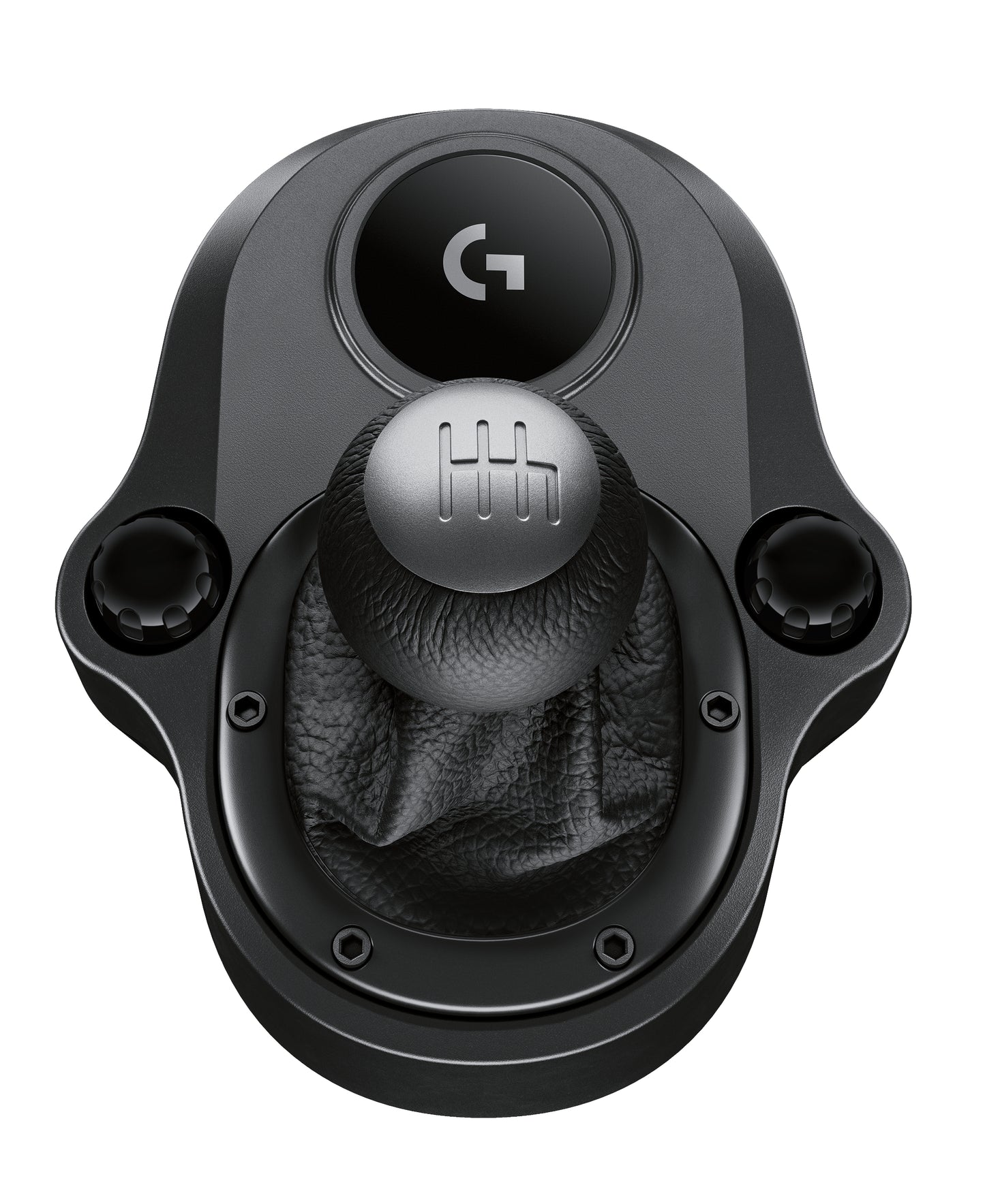 Logitech – Gaming Shifter – G-Series Racing Wheel Accessory – Black Leather