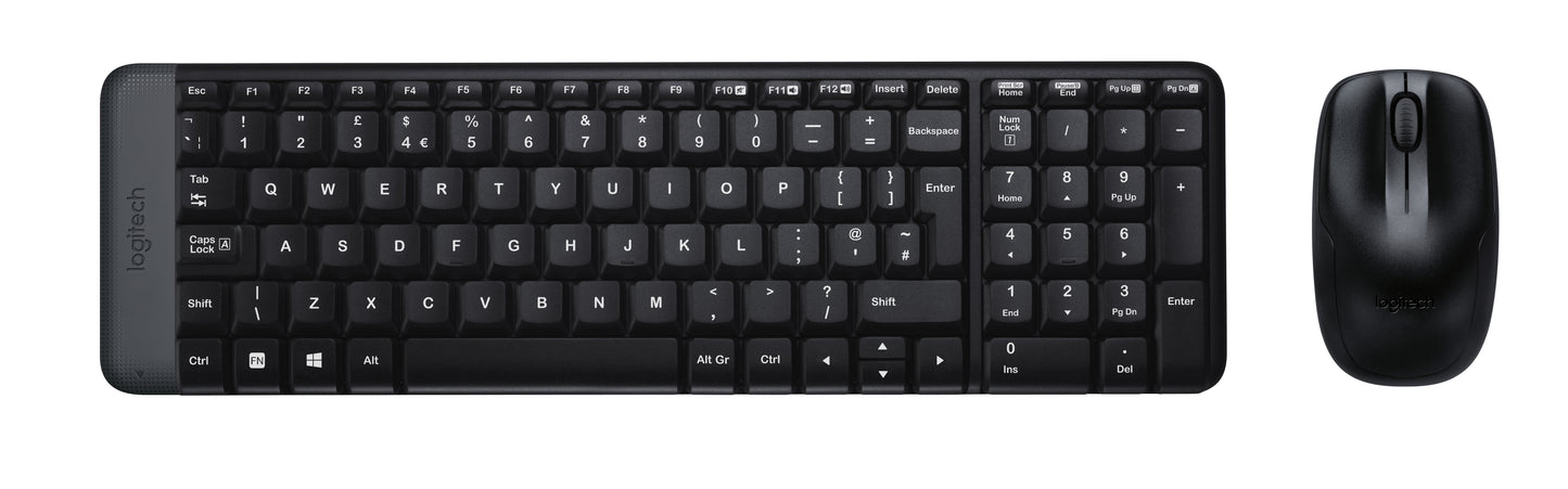 Logitech Wireless Keyboard And Mouse Combo Black USB