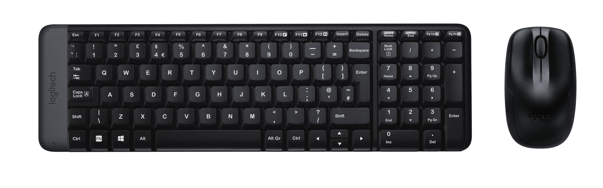 Logitech Wireless Keyboard And Mouse Combo Black USB