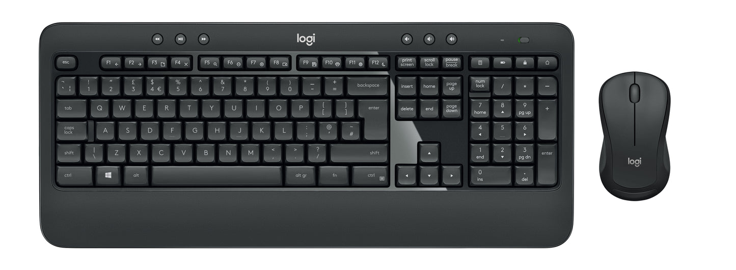 Logitech Wireless Keyboard And Mouse Combo Black USB