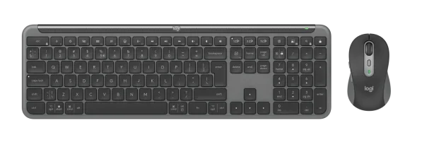 Logitech Wireless Keyboard And Mouse Graphite Bluetooth