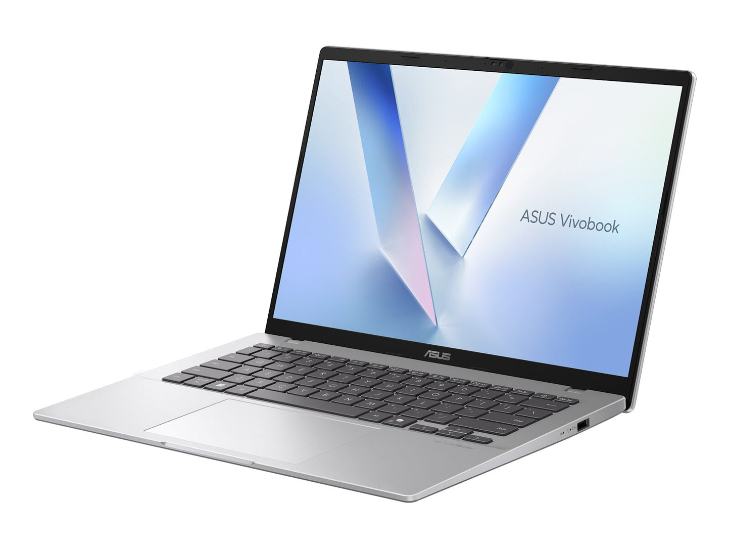 Asus Vivobook / Ai 7 445 / DDR5 16GB ( 16GB DDR5 On Board ) / 512GB PCIE G4 SSD / AMD Radeon™ Graphics / Silver / Windows 11 Home / 1 Year Pur Warran