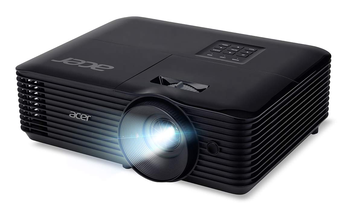 Acer X1328WI DLP 3D WXGA Data Projector, 5000 Lumens, HDMI, WiFi, 2000