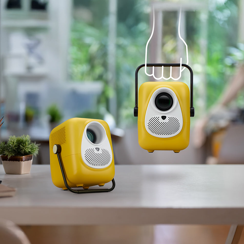 Acer Aopen QF23S Lcd Yellow 1080P 6500LED Lm (250 Ansi) WIFI 1000:1 Emea 2 X 3W Speakers Smart System BT Speaker 1.23 Kg Euro/Uk Power 2 Yr Frr Warra