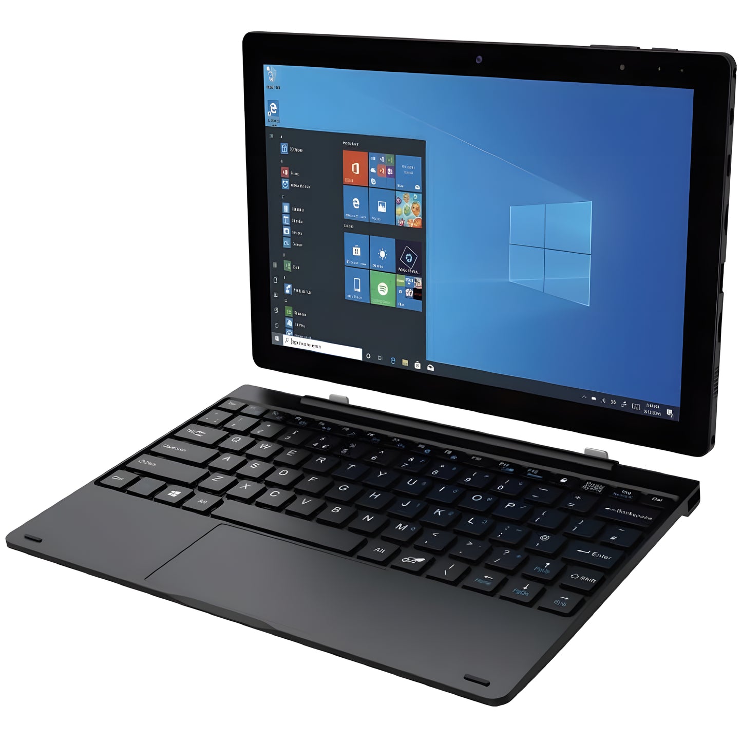 Mecer Exec 10.1'' WIN11 Home 2IN1 N4020/ 4GB/ 128GB/ WI-FI & BT/4G/LTE/ 2M+2M Cam/ 800X1280/ 6000MAH/ Hard Docking Kb.