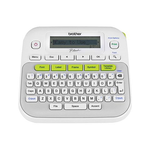 Brother Handheld 2 Line Label Printer/ 6-12MM Tapes