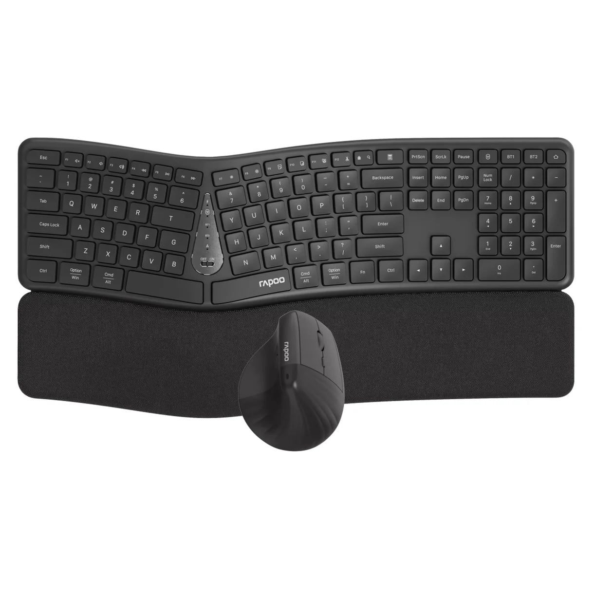 Rapoo 8810ME Multi-Mode Blade Ergo Wireless Desktop Set