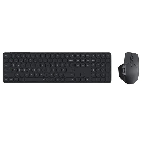 Rapoo 9560M Multi-Mode Blade Ultra Slim Wireless Desktop Set