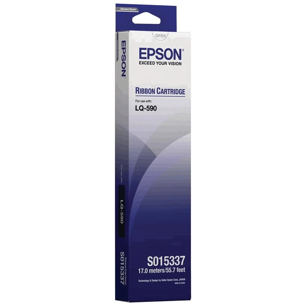 Epson Black Ribbon For LQ-590II / LQ-590IIN Single