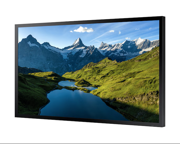Samsung 55'' Outdoor Display Full HD/ 24/7 Usage/ 3500NIT Brightness/ Soc Media Player: Sssp 7