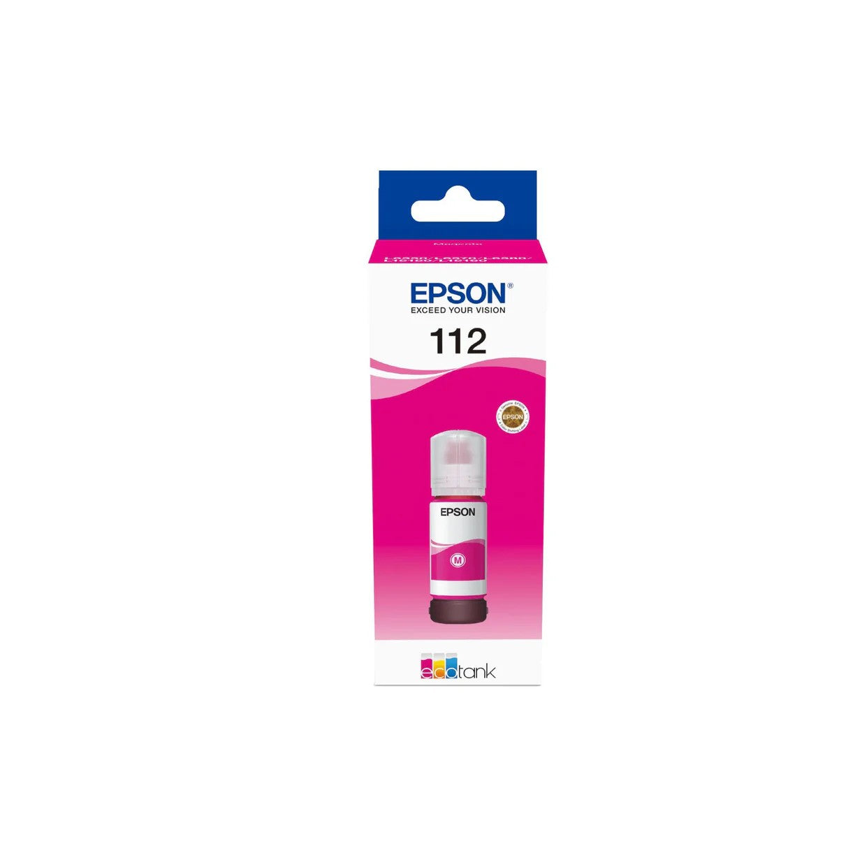 Epson 112 Ink Bottles Magenta 70ML L6580 / L15150 / L15160 6000 Pages