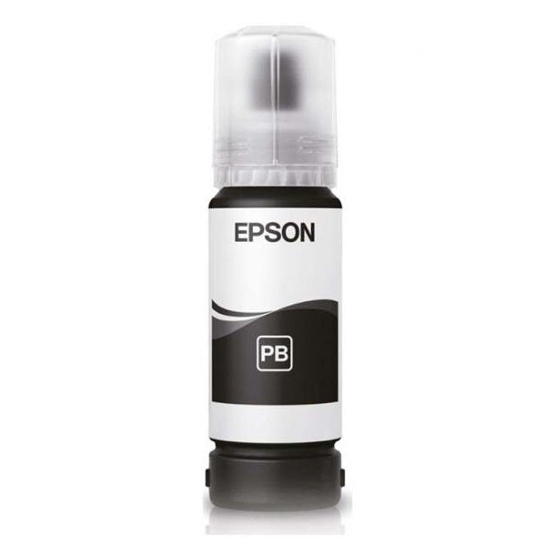 Epson 115 Ink Bottles Photo Black 70ML Ecotank L8160 6200 Pages 2300 Photos