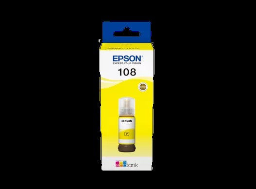 Epson 108 Ink Bottle Yellow 70ML For L8050 / L18050