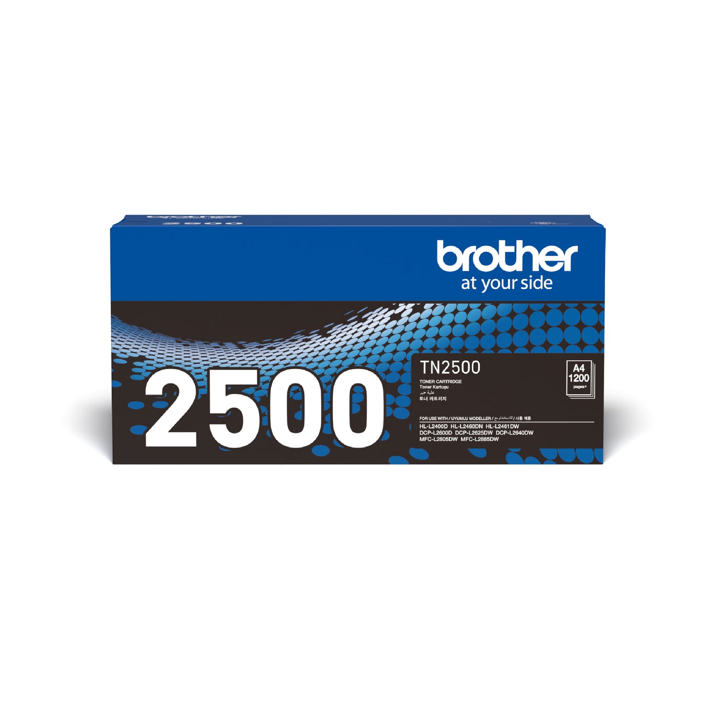 Brother Standard Black Toner For DCP-L2640DW/ MFC-L2805DW/ MFC-L2885DW