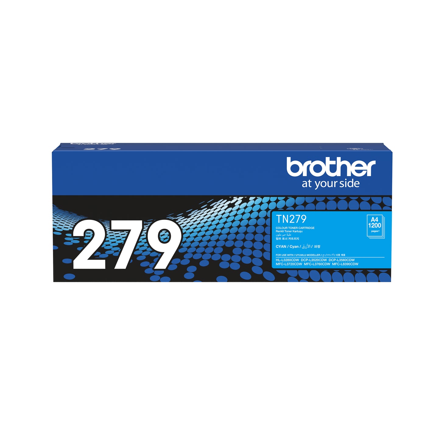 Brother / Standard Cyan Toner Cartridge For HL-L3280CDW / MFC-L3760CDW