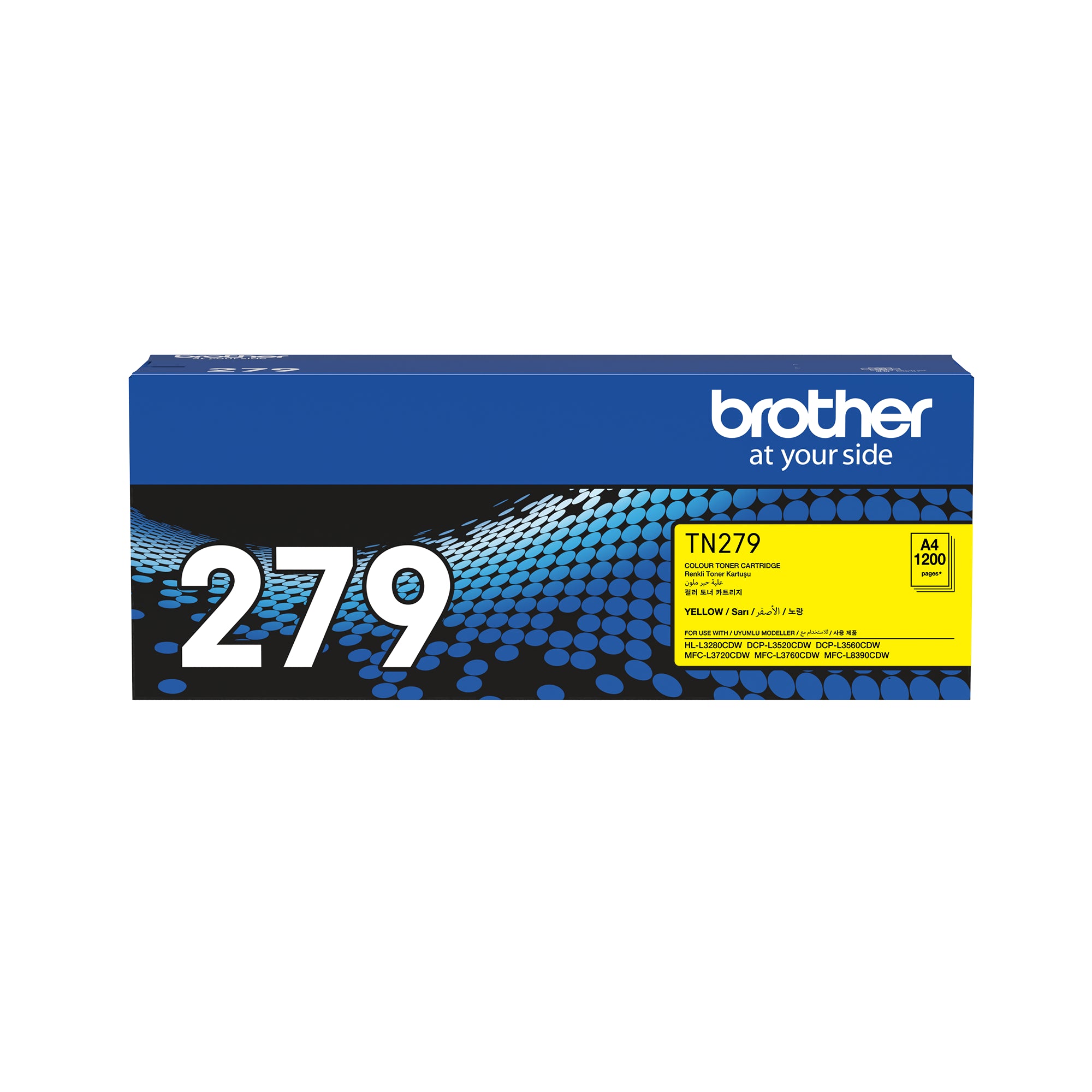Brother / Standard Yellow Toner Cartridge For HL-L3280CDW / MFC-L3760CDW