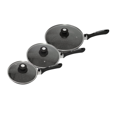 Schumann 3 Piece Fry Pan Set - Professional German Quality Cookware in South Africa