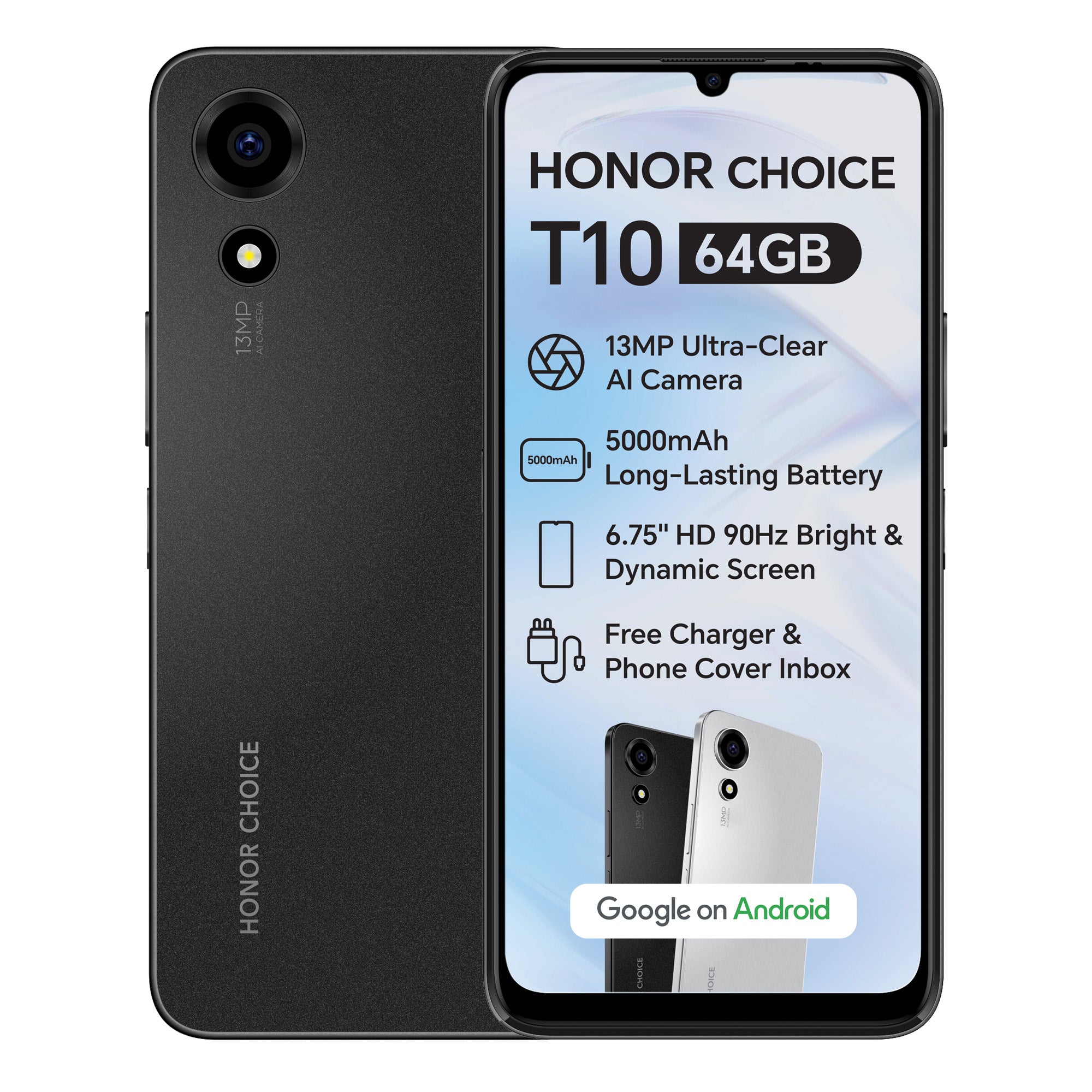 Honor Choice T10 64GB Ds Black
