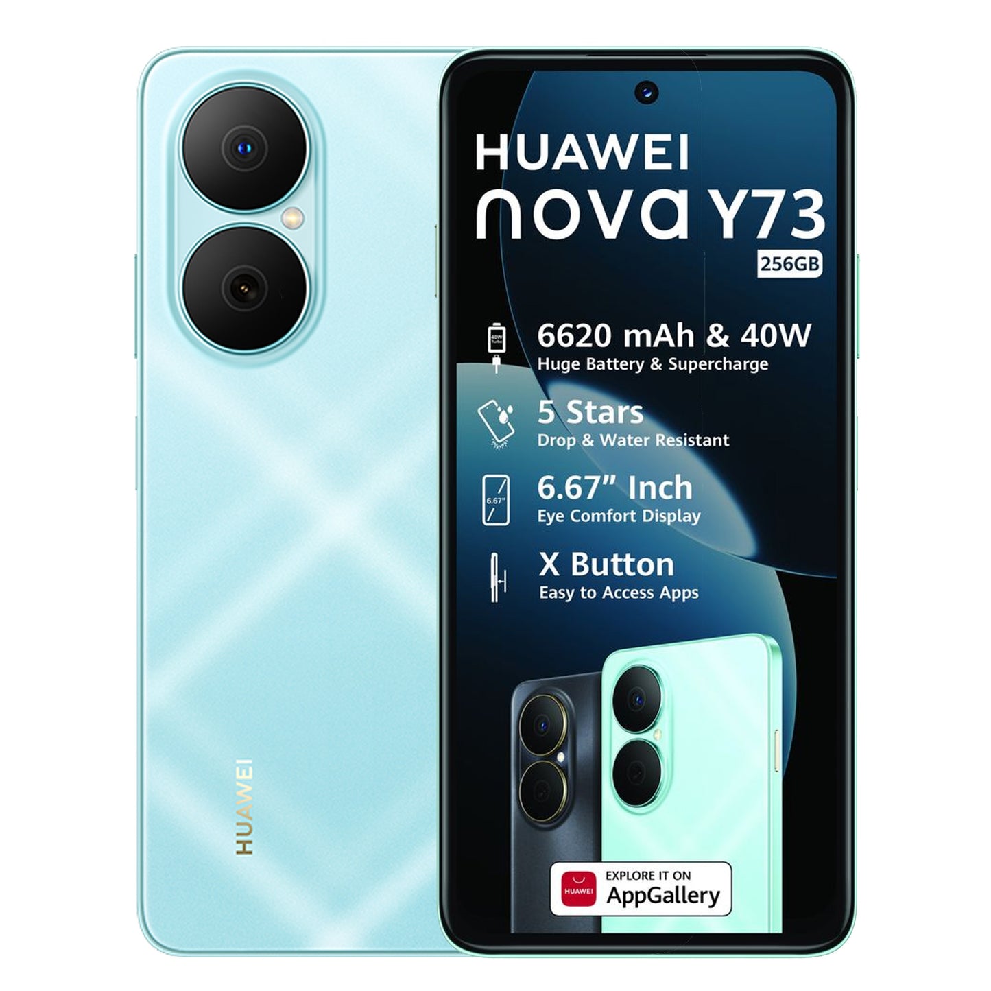 Huawei Nova Y73 256GB Ds Blue